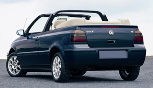 Volkswagen Golf 3-4 Cabriolet Oto Deri Deme