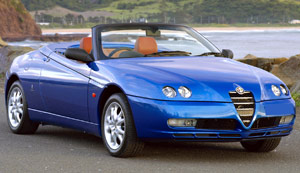 Alfa Romeo Spider Deri Deme