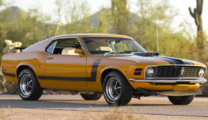 Ford Mustang Boss 302 Deri Deme