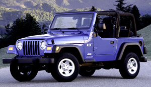 Jeep Wrangler TJ Deri Deme