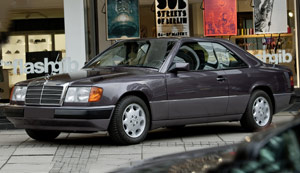 Mercedes Benz C124 E Coupe Oto Deri Deme