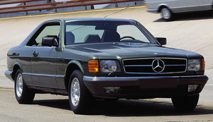 Mercedes Benz C126 SEC Snf Oto Deri Deme