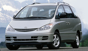 Toyota Previa Oto Deri Deme