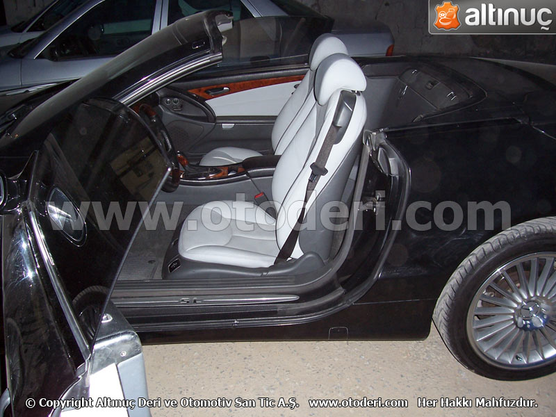 Mercedes Benz (R230) SL Sınıfı Deri Döşeme (20012008) Oto Deri Döşeme