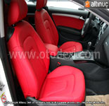 Audi A5 (B8) Coupe talyan Hakiki Deri Deme