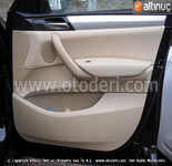 Bmw (E83) X3 Alcantara & İthal Alman Suni Deri Döşeme 