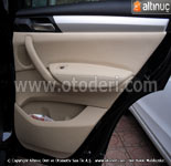 Bmw (E83) X3 Alcantara & İthal Alman Suni Deri Döşeme 