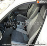 Bmw (E87) 1 Serisi Alcantara & İthal Alman Suni Deri Döşeme 