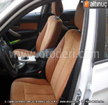 Bmw (F30) 3 Serisi Alcantara & thal Alman Suni Deri Deme