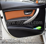 Bmw (F30) 3 Serisi Alcantara & thal Alman Suni Deri Deme