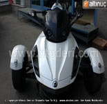 BRP Can-Am Spyder Roadster Sele Deri Kaplama 