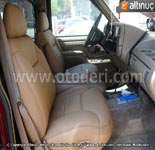 Chevrolet Tahoe (GMT410) thal Alman Suni Deri Deme