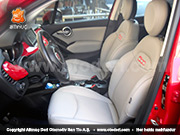 Fiat 500X (334) İthal Alman Suni Deri Döşeme Ön Koltuklar