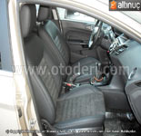 Ford Fiesta (Mk6) Alcantara & İthal Alman Suni Deri Döşeme 
