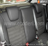 Ford Fiesta (Mk6) Alcantara & İthal Alman Suni Deri Döşeme 