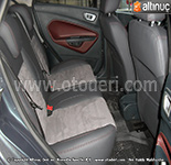 Ford Fiesta (Mk6) Alcantara & İthal Alman Suni Deri Döşeme 