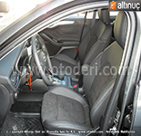 Ford Focus Sedan Alcantara & İthal Alman Suni Deri Döşeme 