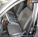 Ford Focus Sedan Alcantara & İthal Alman Suni Deri Döşeme 