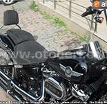 Harley Davidson Fatboy 114 Motosiklet Sele Alcantara Kaplama 