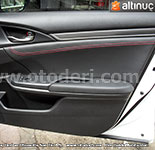 Honda Civic HB (FK7) İthal Alman Suni Deri Döşeme 