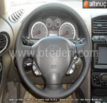 Hyundai Santa Fe (SM) Direksiyon Deri Kaplama