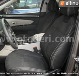Hyundai Tucson (NX4) Alcantara & İthal Alman Suni Deri Döşeme 