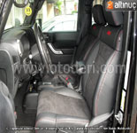 Jeep Wrangler Rubicon (JK) Alcantara & İthal Alman Suni Deri Döşeme 