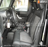Jeep Wrangler Rubicon (JK) Alcantara & İthal Alman Suni Deri Döşeme 