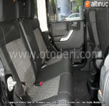 Jeep Wrangler Rubicon (JK) Alcantara & İthal Alman Suni Deri Döşeme 