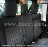 Jeep Wrangler Rubicon (JK) Alcantara & İthal Alman Suni Deri Döşeme 