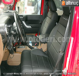 Jeep Wrangler Rubicon (JK) İthal Alman Suni Deri Döşeme 