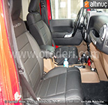 Jeep Wrangler Rubicon (JK) İthal Alman Suni Deri Döşeme 