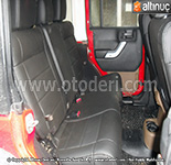 Jeep Wrangler Rubicon (JK) İthal Alman Suni Deri Döşeme 