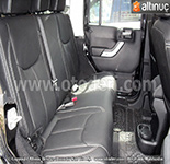Jeep Wrangler Rubicon (JK) İtalyan Hakiki Deri Döşeme 