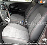 Kia Ceed (ED) Alcantara & İthal Alman Suni Deri Döşeme 