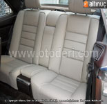 Mercedes Benz (C126) SEC Snf thal Alman Suni Deri Deme