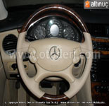 Mercedes Benz (C219) CLS Snf Direksiyon Deri Kaplama