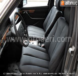 Mercedes Benz (W126) SEL Snf thal Alman Suni Deri Deme