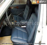 Mercedes Benz (W126) SEL Snf thal Alman Suni Deri Deme