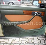 Mercedes Benz (W126) SEL Snf thal Alman Suni Deri Deme 