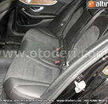 Mercedes Benz (W205) C Sınıfı Alcantara & İthal Alman Suni Deri Döşeme 