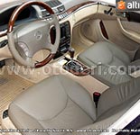 Mercedes Benz (W220) S Sınıfı İtalyan Hakiki Deri Döşeme 