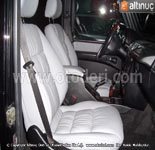 Mercedes Benz (W463) G Snf talyan Hakiki Deri Deme