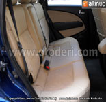 Mitsubishi Outlander Alcantara & thal Alman Suni Deri Deme