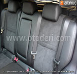 Nissan Qashqai 2 Alcantara & thal Alman Suni Deri Deme