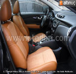 Nissan Qashqai 2 Alcantara & thal Alman Suni Deri Deme 
