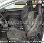 Peugeot 206 GTI Alcantara & İthal Alman Suni Deri Döşeme 