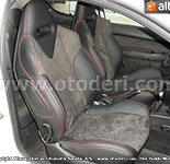 Peugeot 206 GTI Alcantara & İthal Alman Suni Deri Döşeme 