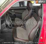 Peugeot 306 3 Kap Alcantara & thal Alman Suni Deri Deme 