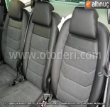 Peugeot 307 SW Alcantara & İthal Alman Suni Deri Döşeme 